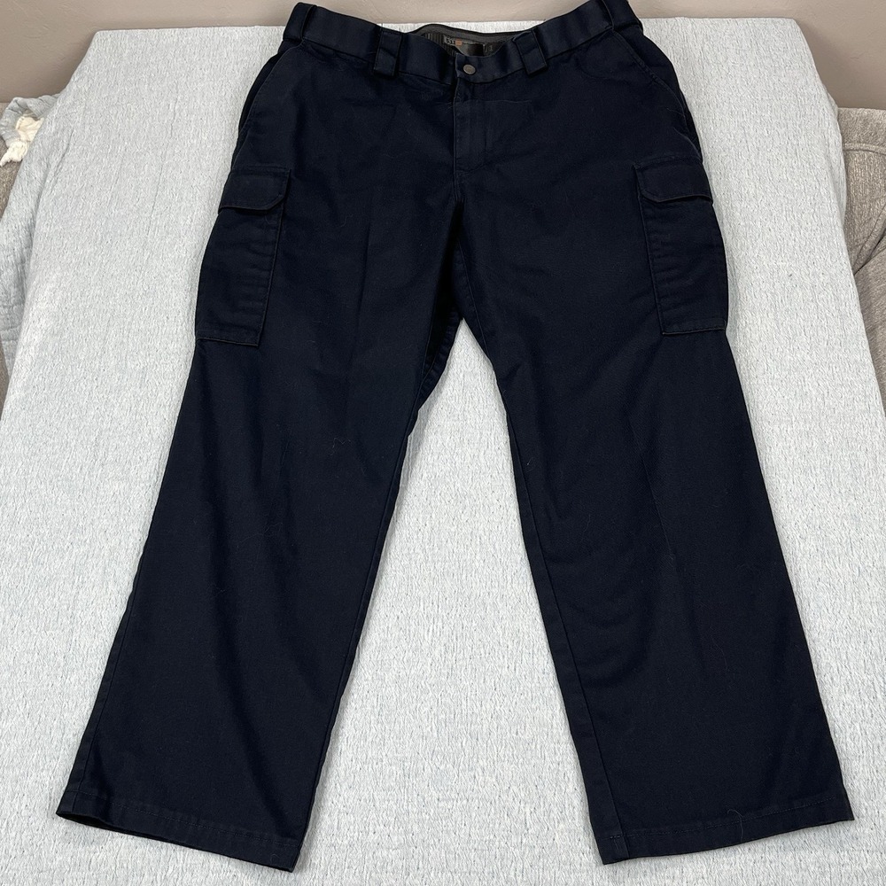 5.11 Tactical Cargo Pants Mens 40x28.50 Blue Cargo Pockets Comfort‎